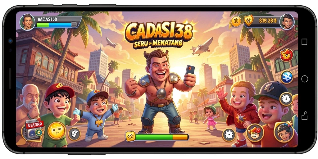 Tampilan gameplay CADAS138 yang seru dan menantang.