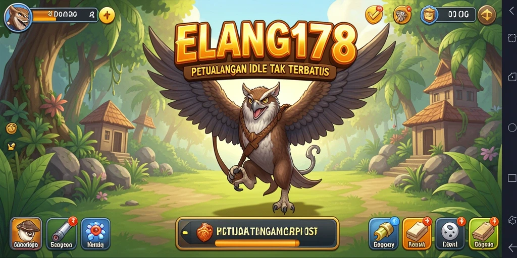 Tampilan menarik dari gameplay Idle ELANG178 di tengah petualangan seru.