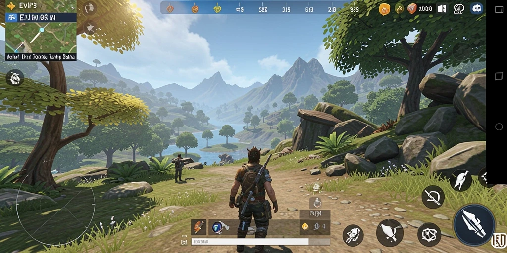 Gameplay menakjubkan di dunia terbuka yang luas.