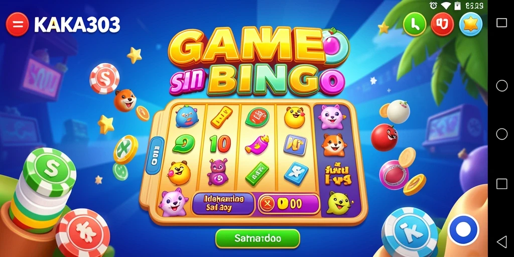 Tampilan menarik dari gameplay seru KAKA303 Bingo.