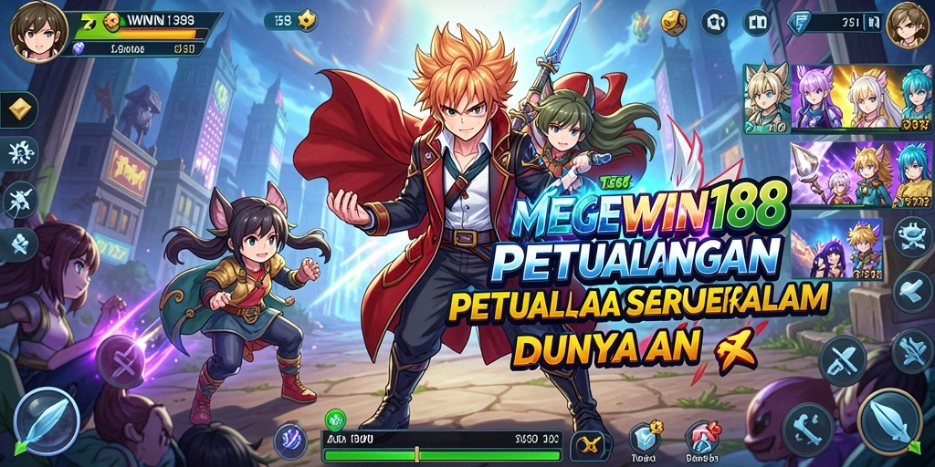 Screenshot gameplay anime yang menarik dari MEGEWIN188.